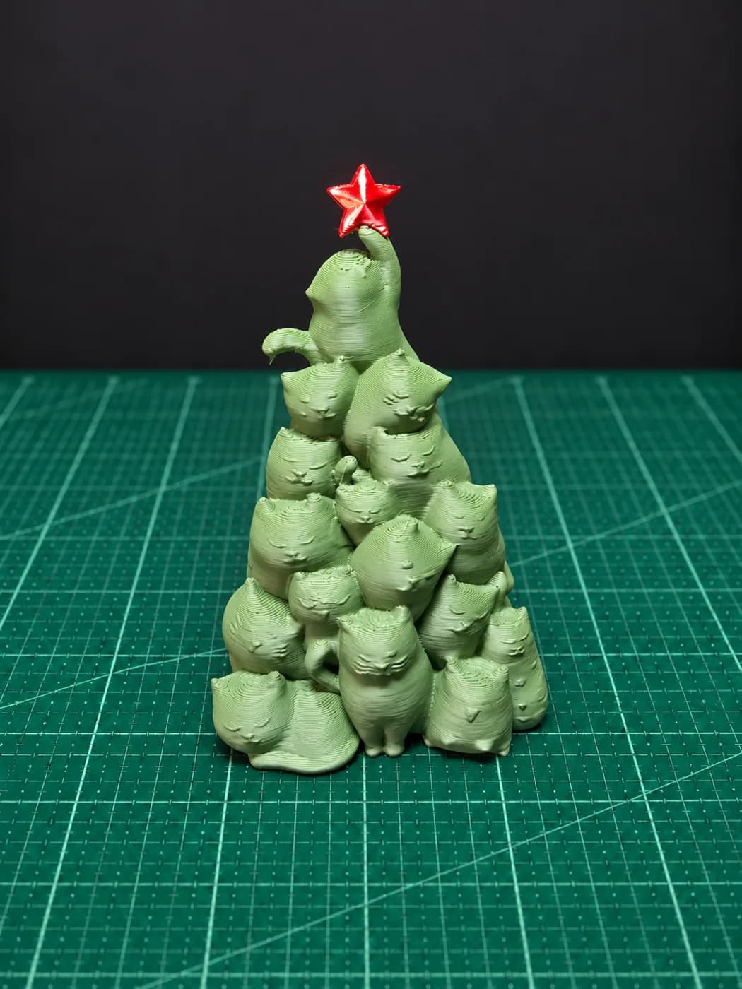 Árvore de Natal de Gatinhos